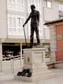 Valle Incln_Monumento al escritor en Puebla de Caramian
